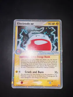 Pokemon Electrode ex EX Fire Red & Leaf Green Holo Ultra Rare #107 Eng NEARMINT - Image 1