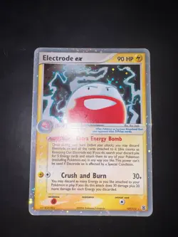 Pokemon Electrode ex EX Fire Red & Leaf Green Holo Ultra Rare #107 Eng NEARMINT - Image 2