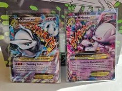 Pokemon Mega Mewtu EX Set 63/162 + 64/162 NM Near Mint XY Breakthrough - Image 1