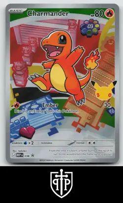 Pokemon - Charmander 038 Mega Evolution - Holo Black Star Promo - NM - Image 1