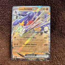 Pokemon TCG - Destined Rivals Double Rare Cynthia's Garchomp ex 104/182 - Image 1