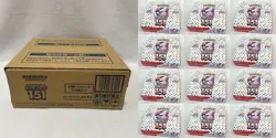 Scarlet & Violet Pokemon 151 sv2a Resale CASE SEALED BOX x12 In Our Hand - Image 1