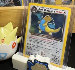 Pokemon Dark Dragonite EX Team Rocket Returns Holo Rare 120 HP 015/109 English - Image 1