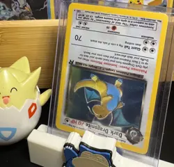 Pokemon Dark Dragonite EX Team Rocket Returns Holo Rare 120 HP 015/109 English - Image 2