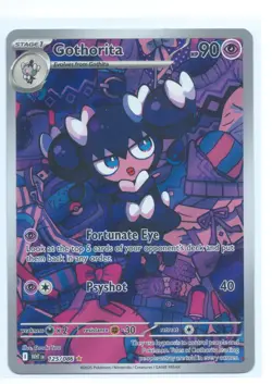 Pokemon Gothorita - 125/086 - SV: White Flare (WHT) NM - Image 1