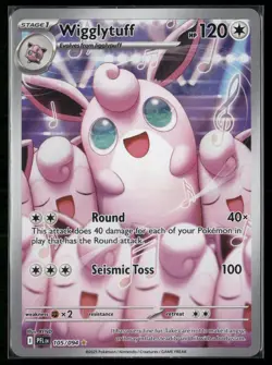 Wigglytuff 105/094 Illustration Rare Phantasmal Flames Pokemon Holo Near Mint - Image 1