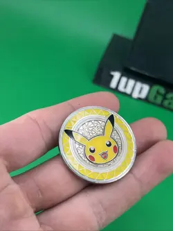 Pokemon TCG Premium Trainer's XY Collection Metal Pikachu Flip Coin - (T06) - Image 3