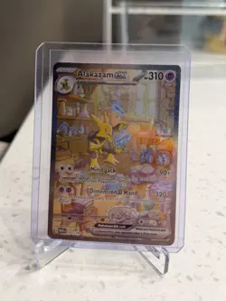 Alakazam ex Scarlet & Violet 151 201/165 Special Illustration Rare Pokemon Card - Image 1