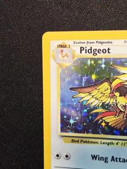 Pidgeot 8/64 Holo Rare WOTC Jungle Pokemon 1999 Wizards Of The Coast TCG - Image 3