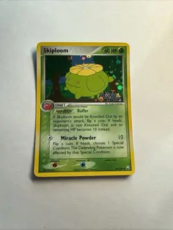 Skiploom 49/109 EX Team Rocket Returns Stamped Reverse Holo Pokemon Card LP/MP - Image 1