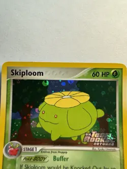 Skiploom 49/109 EX Team Rocket Returns Stamped Reverse Holo Pokemon Card LP/MP - Image 3