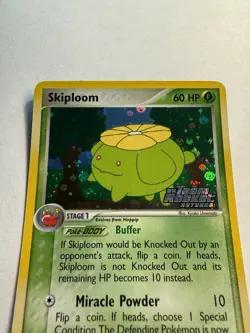 Skiploom 49/109 EX Team Rocket Returns Stamped Reverse Holo Pokemon Card LP/MP - Image 4