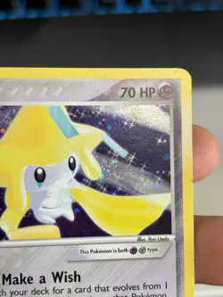 2004 Pokemon Ex Hidden Legends Jirachi Holo Rare Card 8/101 NM - Image 5