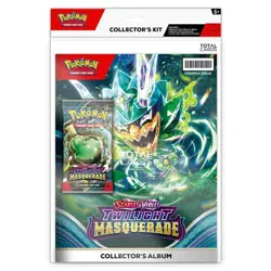 Twilight Masquerade Collectors Kit Album Poster Pokemon New Re Sealed NO CARDS - Image 1