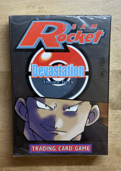 Pokemon Team Rocket Devastation Theme Deck Factory Sealed - Image 1