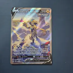 Pokemon TCG Zeraora v Chilling Reign Alternate Full Art Ultra Rare Card 166/198 - Image 1