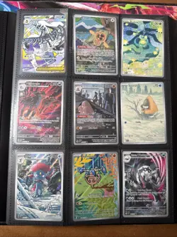 pokemon binder collection lot full art/MAR/promos/ex/v/trainers✨ - Image 1