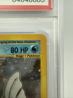 2003 Pokemon Skyridge #H6 DEWGONG- Holo Rare MINT PSA 9 Card SWIRL Skyridge - Image 4