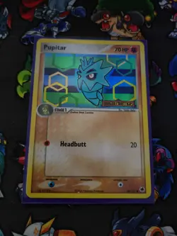 Pokemon TCG - EX Dragon Frontiers - Pupitar 58/101 Reverse Holo - Image 1