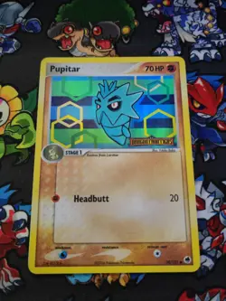 Pokemon TCG - EX Dragon Frontiers - Pupitar 58/101 Reverse Holo - Image 2