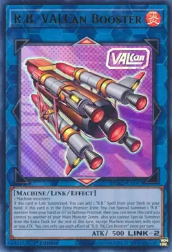 R.B. VALCan Booster - UR - DUAD-EN093 - 1st Ed - YuGiOh - Image 1