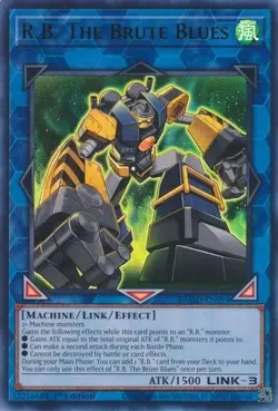 R.B. The Brute Blues - UR - DUAD-EN094 - 1st Ed - YuGiOh - Image 1
