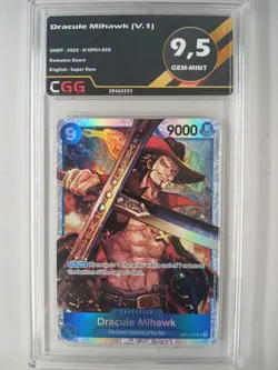 One Piece Dracule Mihawk (OP01-070) (V.1) Romance Dawn CGG 9,5 28460353 - Image 1