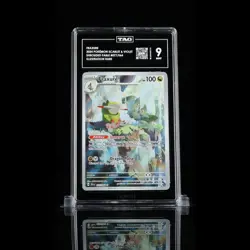 TAG 9.0 MINT Fraxure Illustration Rare 2024 Pokemon Pokemon Scarlet & Violet - Image 1