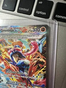 2024 POKEMON GRENINJA EX TWILIGHT MASQUERADE SPECIAL ILLUSTRATION #214/167!! - Image 4
