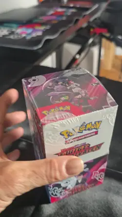 Pokemon TCG Half Booster Display Box Ewige Rivalen Scarlet & Violet DEU OVP - Image 2