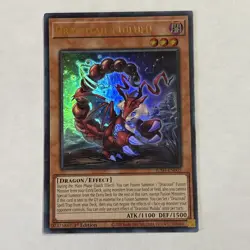 Yugioh Dracotail Mululu ultra Rare JUSH-EN005 1st Edition Near Mint - Image 1