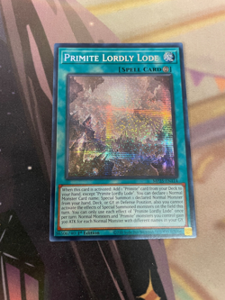 YUGIOH - PRIMITE LORDLY LODE - PRISMATIC SECRET RARE - MP25 - NM - 1ST ED - Image 1