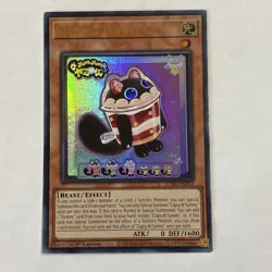 JUSH-EN016 Cupsy☆Yummy Collector's Rare 1st Ed YuGiOh - Image 1