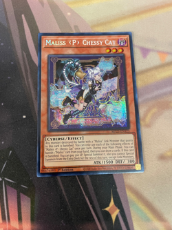 YUGIOH - MALISS P CHESSY CAT - PRISMATIC SECRET RARE - MP25 - NM - 1ST ED - Image 1