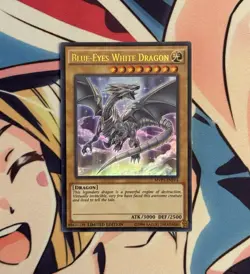 Yugioh! Blue-Eyes White Dragon MVP1-ENSV4 Ultra Rare Limited Edition NM/LP - Image 1