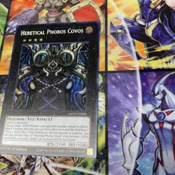 1x (M/NM) Heretical Phobos Covos MP25-EN088 Prismatic Secret Rare 1st Ed. Yugioh - Image 3