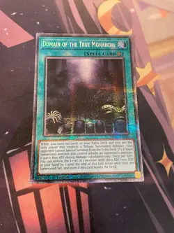 YUGIOH - DOMAIN OF THE TRUE MONARCHS - STARLIGHT RARE - MP25 - NM - 1ST ED - Image 1