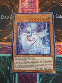 Yugioh Witchcrafter Madame Verre DUOV-EN073 Ultra Rare 1st Edition Near Mint - Image 1