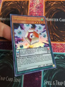 Yugioh Speedroid Hexasaucer DUOV-EN035 Ultra Rare 1st Edition Near Mint - Image 2