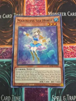 Yugioh Marincess Sea Horse MP20-EN102 Super Rare 1st Edition Near Mint - Image 1