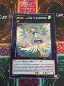 Yugioh Lyrilusc - Assembled Nightingale MACR-EN043 Super Rare Unlimited NM - Image 1