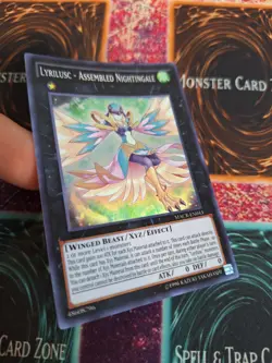 Yugioh Lyrilusc - Assembled Nightingale MACR-EN043 Super Rare Unlimited NM - Image 2