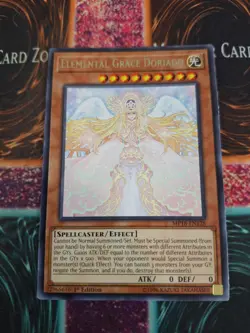 Yugioh Elemental Grace Doriado MP18-EN128 Rare 1st Edition Near Mint - Image 1
