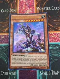 Yugioh Buster Blader, the Destruction Swordmaster BOSH-EN018 Ultra 1st Ed NM - Image 1
