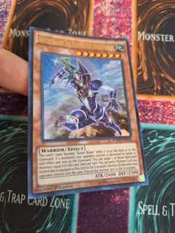 Yugioh Buster Blader, the Destruction Swordmaster BOSH-EN018 Ultra 1st Ed NM - Image 2