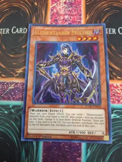 Yugioh Elementsaber Molehu FLOD-EN024 Ultra Rare 1st Edition Near Mint - Image 1