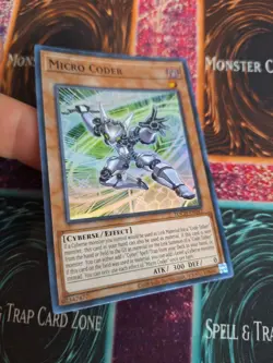 Yugioh Micro Coder TOCH-EN042 Super Rare Unlimited Near Mint - Image 2