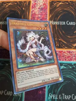 Yugioh Traptrix Genlisea DUOV-EN054 Ultra Rare 1st Edition Near Mint - Image 2