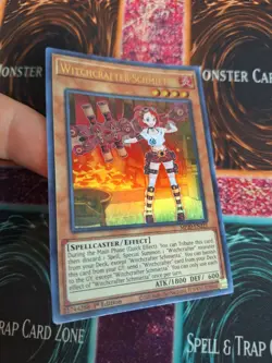 Yugioh Witchcrafter Schmietta MP20-EN221 Ultra Rare 1st Edition Near Mint - Image 2