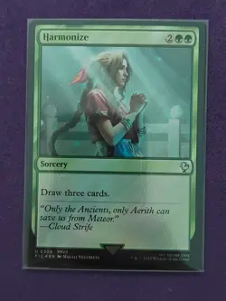 Harmonize (Surge Foil) #308 (NM) Final Fantasy FIC Magic MTG - Image 1